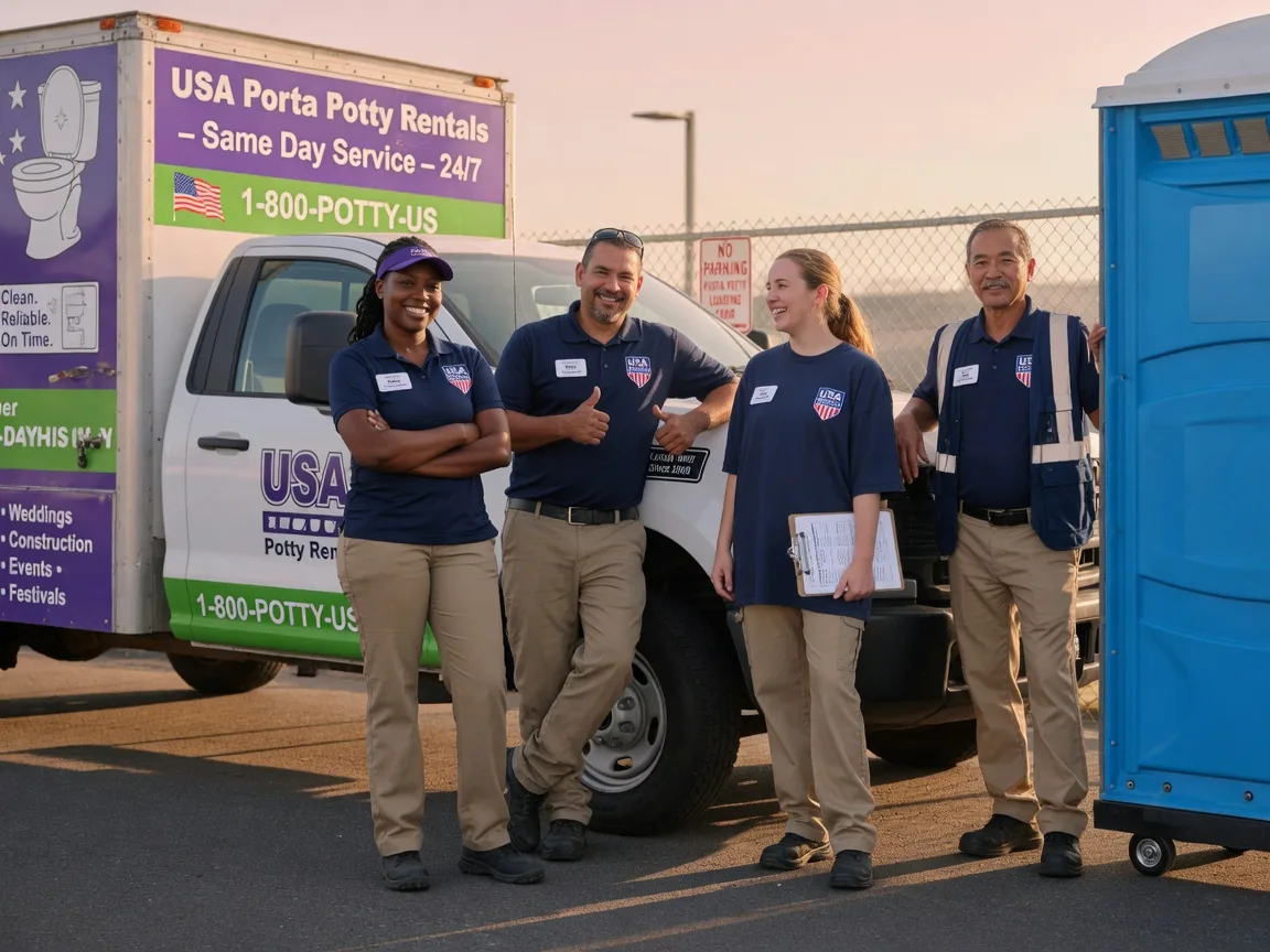Porta Potty Rental company in Enfield, NC